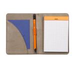 Rhodiarama livret porte-bloc N°12 pour bloc ou carnet format B7 - Taupe