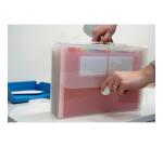 Trieur valisette avec poignée 24 compartiments Crystal - A4 - Cristal