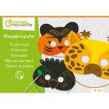 Boite créative, Masques à gratter