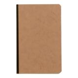 Carnet brochure Age Bag 9x14cm 192 pages petits carreaux - Tabac