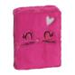 Agenda Forum Color Fourrure 12 x 17 cm Journalier Août 2025 à Juillet 2026 - Fuchsia