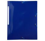 Folder 3Flap elast. PP A4 Bee Blue ass. - Assorted colours