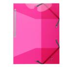 Chemise 3 rabats à élastiques polypropylène 5/10e IDERAMA PP - A4 - Couleurs assorties