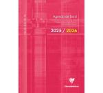 Agenda de bord millésimé enseignant 6 colonnes (48 cases/semaine) piqué A4 112 pages Couleur aléatoire - Assortis