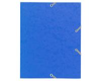  3-flap folder with elastic straps 400 gsm - 17x22 cm