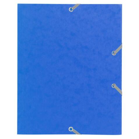  3-flap folder with elastic straps 400 gsm - 17x22 cm