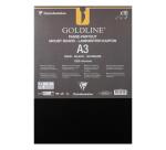 Goldline contrecollé pour passe-partout paquet 10F A3 1,25mm - Noir