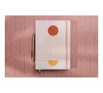 Terracotta, DaytoDay journal A5 14,8x21 cm, 192 pages, dot, pochette à soufflet au dos, marquepage, fermeture élastique, ass.