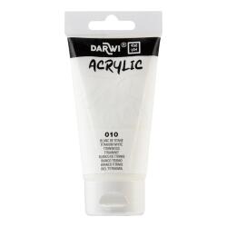 Darwi For You tube de peinture acrylique 75 ml - Blanc de titane