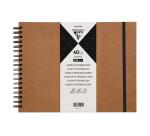 Album à personnaliser de 40 feuilles 200g/m2 au format 32x24cm - Kraft