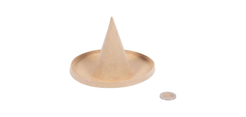 Plateau chapeau 14x14x10 cm - Kraft
