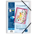 Trieur polypropylène 3 rabats Krea Cover 8 compartiments - Couleurs assorties