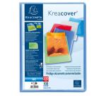 Protège-documents en polypropylène semi-rigide KreaCover® Chromaline 200 vues - A4 - Couleurs assorties