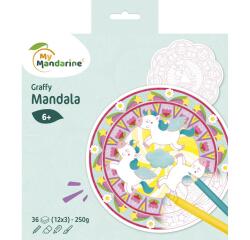 Graffy Pop Mandala, Magie - Multicolore