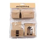 Assortiment de 6 miniatures - Salon - Kraft