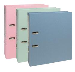 Cardboard lever arch file Autentik Exacompta Prem Touch A4 - Spine 8 cm assorted colors