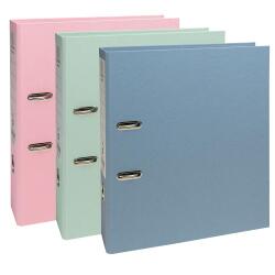 Exacompta AutentiK Prem'Touch Lever Arch File S80mm A4 - Assorted colours