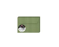 Paquet de 20 enveloppes Pollen C6 114x162 120g/m2 - Vert sauge