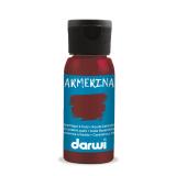 DARWI Flacon de 50 ml de Peinture sur Céramique à Froid - Rouge cerise