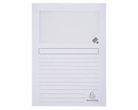 Exacompta Forever Recycled Window Folders (Pack 50) - Assorted colours