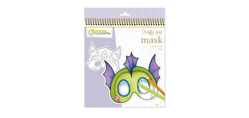 Graffy Pop Mask, Animaux fantastiques - Violet