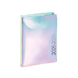 Agenda Forum Color Iris 12 x 17 cm Journalier Août 2025 à Juillet 2026 - Bleu