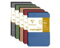 Set de 2 carnets piqûre Age Bag 7,5x12cm 48 pages ligné Couleurs assortis - Assortis