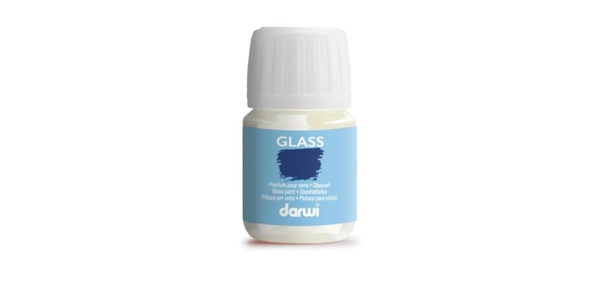 DARWI Flacon de 30 ml de Diluant pour Peinture sur Verre - Transparent