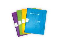 Cahier d'écriture piqué 7000 17x22 cm 32 pages double ligne 2 mm + interligne verticale 70 g - Assortis