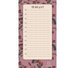 To Do List Color Design 10 x 18 cm. - Coloris aléatoire