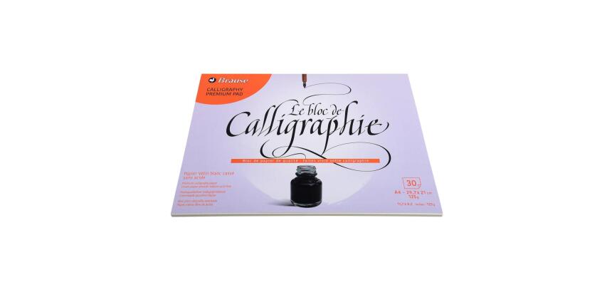 Bloc de calligraphie A4 - crème