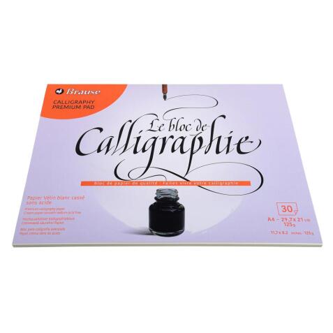 Bloc de calligraphie A4 - crème