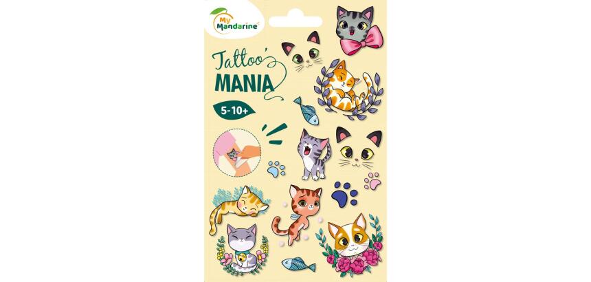 Tattoo' Mania, Chats - Multicolore