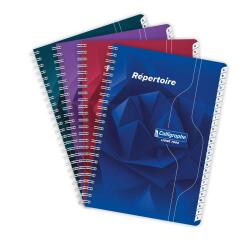 Répertoire reliure intégrale 7000 A5 180 pages petits carreaux 70 g - Assortis