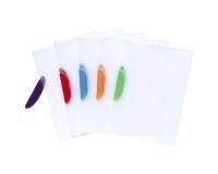 Clip Folder PP Clear Cover clip Clear - Assorted colours