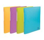 Classeur 4 anneaux 15mm polypropylène recyclé Pop'N Co - Couleurs assorties
