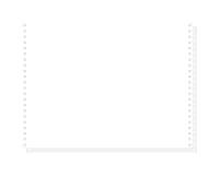 WHITE 2 PLY CARBONLESS COMP.PAP. 380X11'' - White