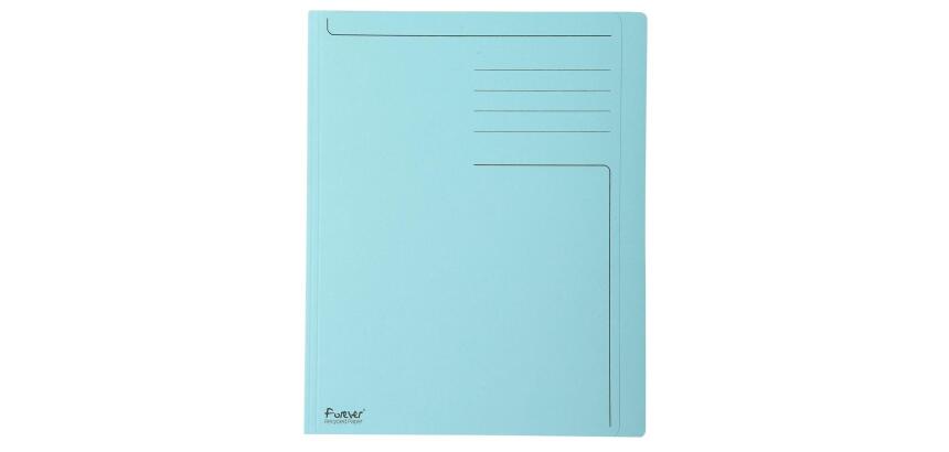 Exacompta Forever Recycled Pre-printed Folder with Shorter Length, A4