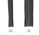 Sachet de 10 Recharges pour album à vis pages noires - 29x37 cm - Noir