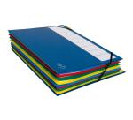 Multipart file Ordonator with expandable spine and stiff cover, 7 compartments