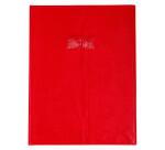 Protège-cahiers grain cuir PVC 22/100ème 24x32 cm