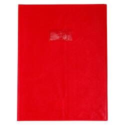 Protège-cahiers grain cuir PVC 22/100ème 24x32 cm