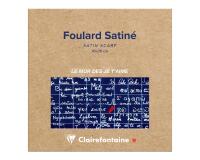 Le Mur des Je t'aime, Foulard satiné 70 x 70cm