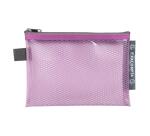 Transparente Tasche/Etui mit Reißverschluss, flexibles Recycling-PP, Kollektion Pop'N Co - Farben sortiert