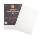 Goldline contrecollé pour passe-partout paquet 10F A1 1,25mm - Blanc