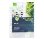 Sachet de 50 pochettes perforées PP recyclé Forever 6/100e - A5 - Translucide