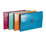 Trieur valisette polypropylene recyclé Maïa - A4 - Couleurs assorties