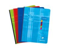 Cahier de textes brochure 17x22cm 144 pages grands carreaux Couleur aléatoire - Assortis