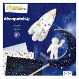 Coffret créatif, Décopatch, Espace - Bleu