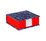 Le Mur des Je t'aime, Bloc cube 11x11x4cm contenant 300 feuillets unis 9 ,8x9,8 cm